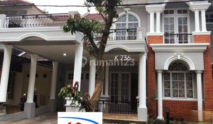 Rumah cantik siap huni 2 lantai di dalam cluster elite Kota Wisata Cibubur 1