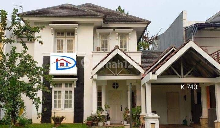 Rumah Cantik Semi Furnished Di Dalam Cluster Elite Kota Wisata Cibubur 1