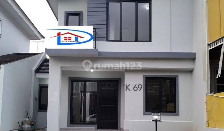 Rumah baru renov siap huni di dalam cluster elite Kota Wisata Cibubur 1