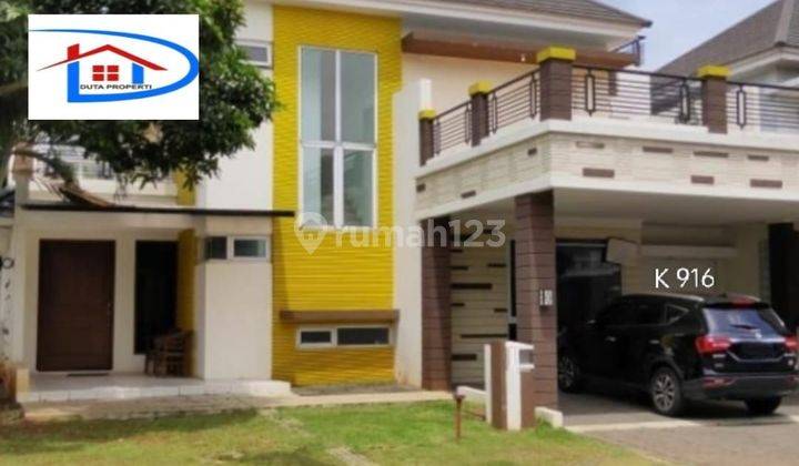 Rumah Hook 2 Lantai Siap Huni Semi Furnished Didalam Cluster Elite Kota Wisata Cibubur 1