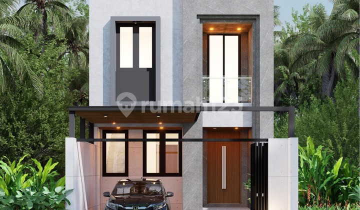 Rumah Modern Tropis Di Pondok Hijau Bandung