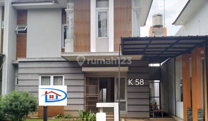 Rumah cantik siap huni 2 lantai di dalam cluster elite Kota Wisata Cibubur 1