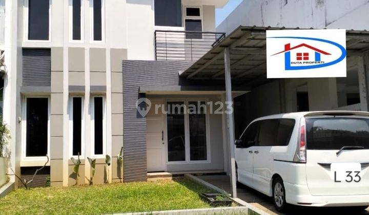 Rumah cantik siap huni 2 lantai di dalam cluster elite Legenda Wisata Cibubur 1