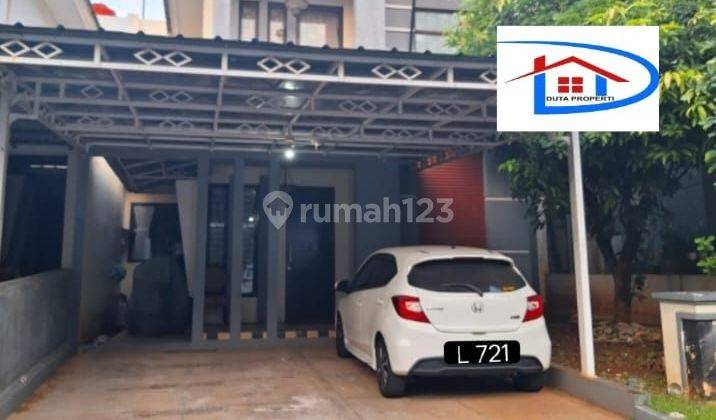 Rumah 2 lantai semi furnished di dalam cluster elite Legenda Wisata Cibubur 1