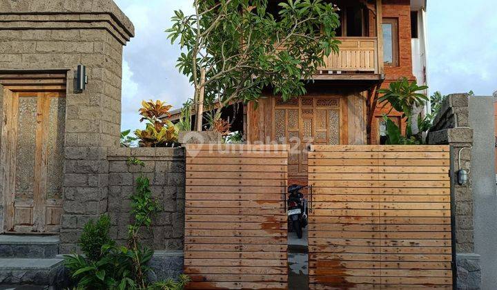 Jual Villa di Sanur Bali, Bangunan Kayu Jati Bagus 1