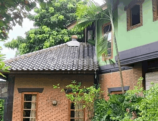 Rumah Unik Green House 2 Lantai Sawah Baru Sektor 9 7413