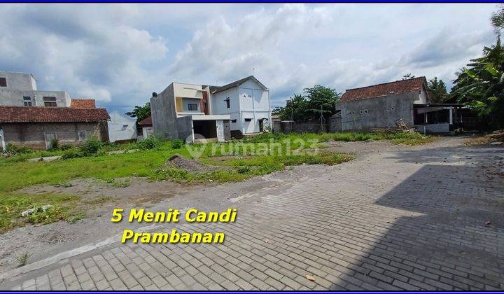 Cicilan 10 Thn Free BPHTB Tanah Jogja 5Menit Candi Prambanan SHMP 1