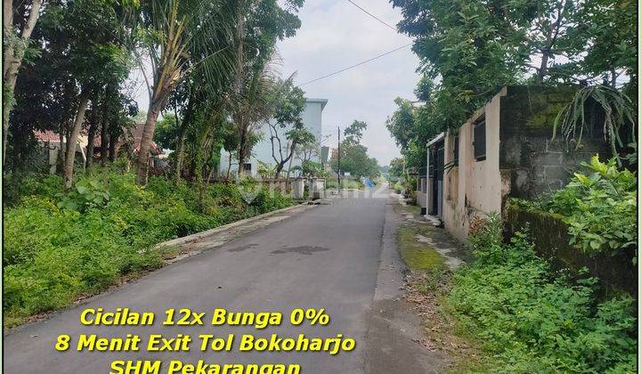 SHM Pekarangan Tanah Jogja 100 Meter Jl. Lpmp Kalasan Sleman 1