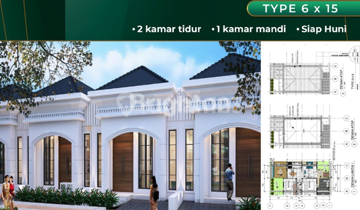 Kapital Residence Tipe Kavling 6 x 15 1