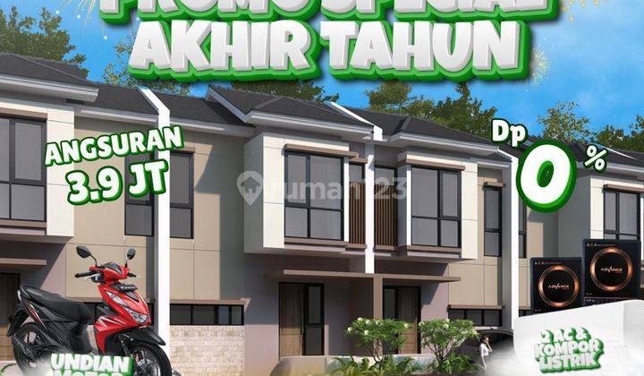 Promo Desember Rumah 2 Lantai Di Cimahpar Stoneyard Kota Bogor 1