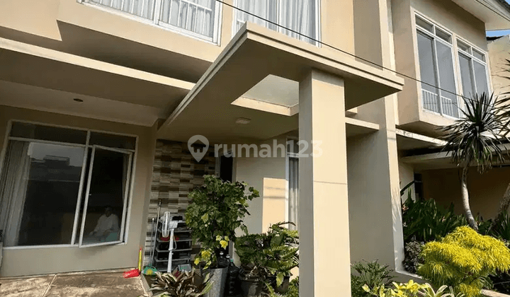 Asli Murah Disewakan Rumah 3lt Megah Siap Huni di Bellefille Townhouse, Bintaro Tangsel 1