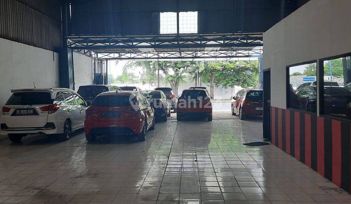 Dijual Gudang Ex Showroom Bagus di Jalan Raya Utama Sultan Agung 1