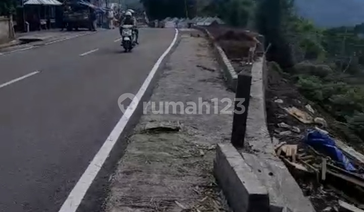 Land 2.5 Ares by the Main Road, Wanagiri View, Lake Buyan.