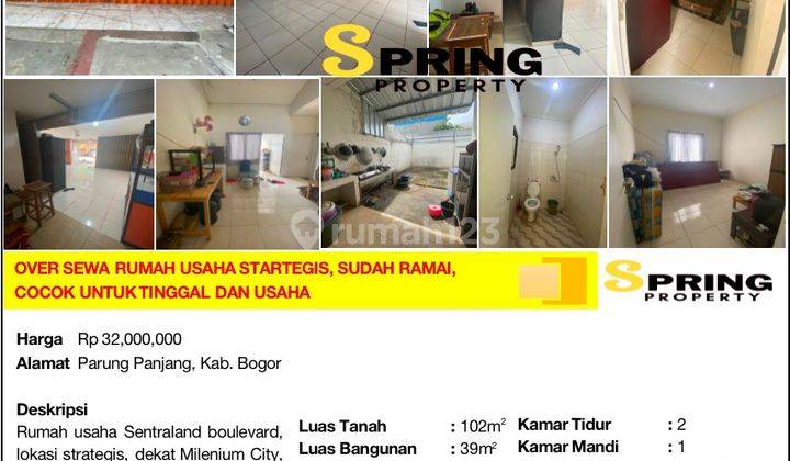 Rumah Murah Sentraland Paradise Boulevard Parung Panjang Bogor 2