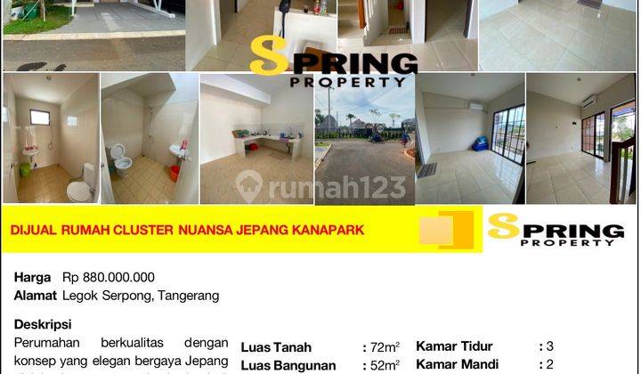 Rumah Murah di Kana Park Siap Huni Dekat Stasiun Legok Tangerang 2