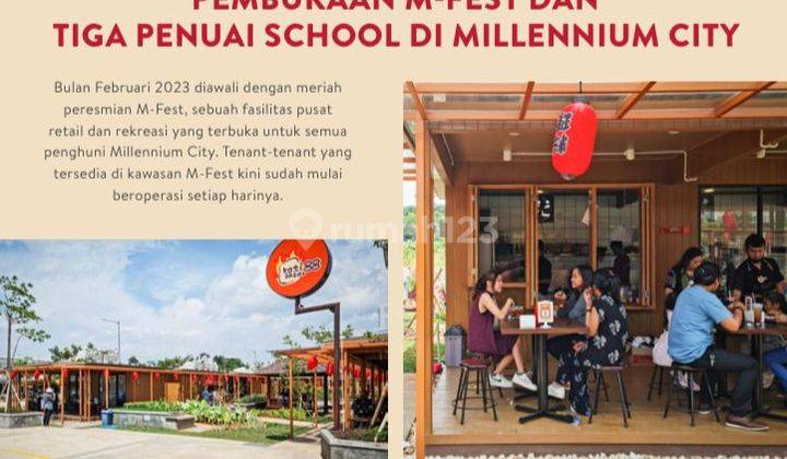 Ruko 2 Lantai Murah Millenium City Dekat Stasiun Parung Panjang 11