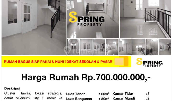 Rumah 2 Lantai Sentraland Paradise Parung Panjang Bogor Bsd City Gading Serpong 2