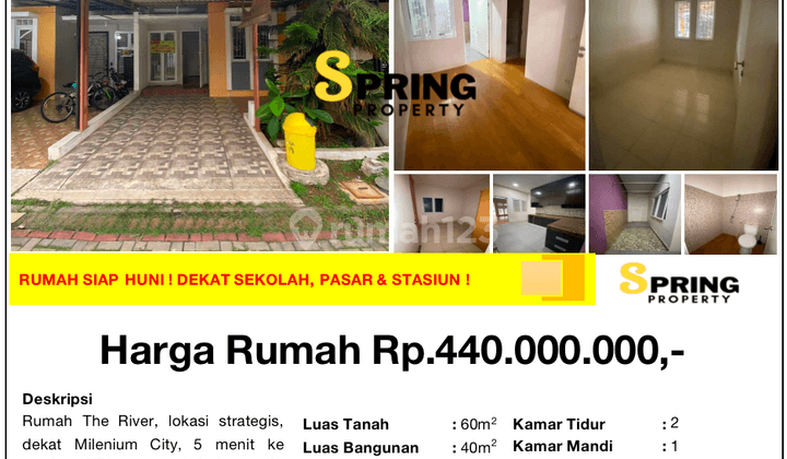 Rumah The River Parung Panjang Bogor Legok Bsd City Gading Serpong  2