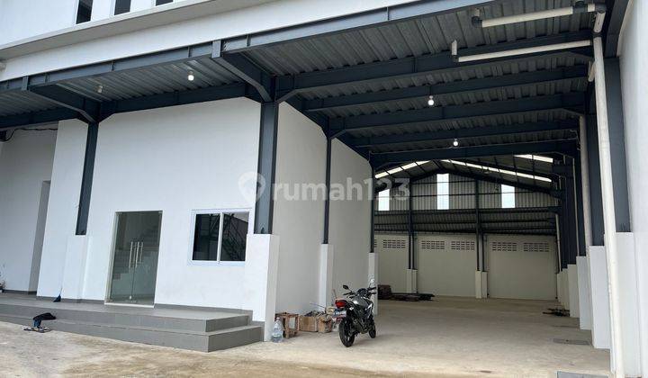Dijual Gudang+kantor bangunan baru  2