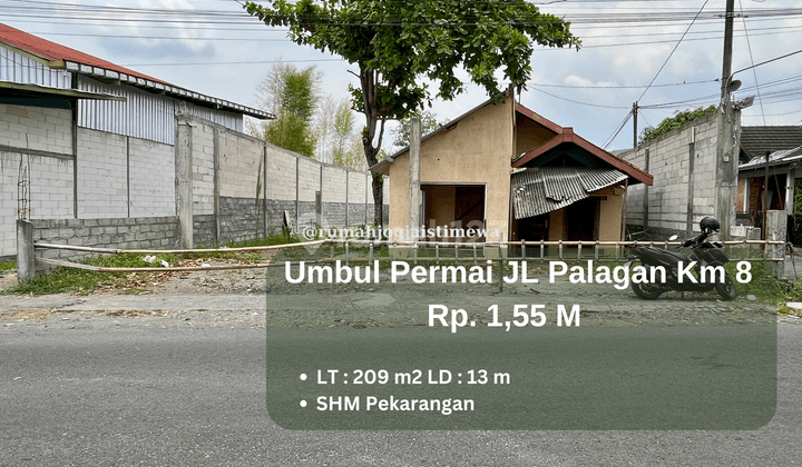 Tanah Strategis di Umbul Permai Jl Palagan Km 8 1