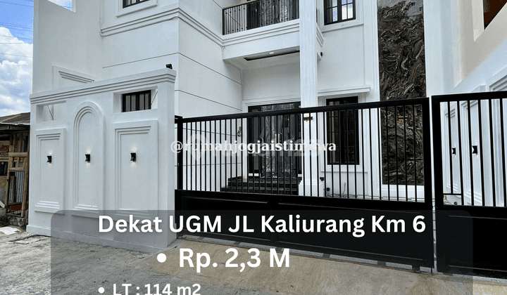 Rumah di Plemburan JL Kaliurang Km 6 Dekat UGM dan Al Azhar 1