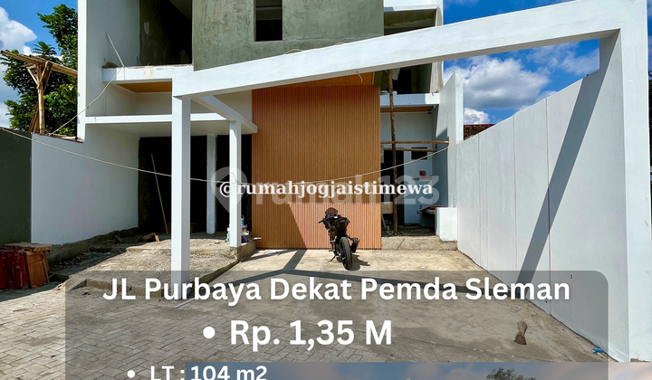 Rumah Baru Dalam Cluster di JL Purbaya Mlati Dekat Pasar Cebongan 1