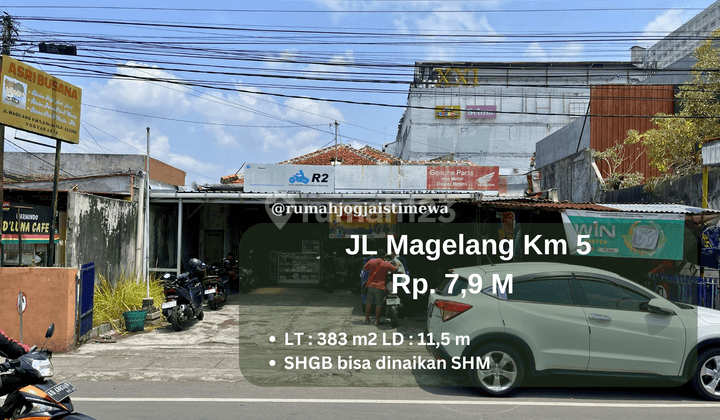 Tanah Bonus Bangunan Selatan Jcm Pinggir Jalan Raya Magelang Km 5 1