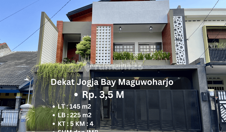 Rumah Mewah Baru di Jl Tajem Dekat Jogja Bay Maguwoharjo 1