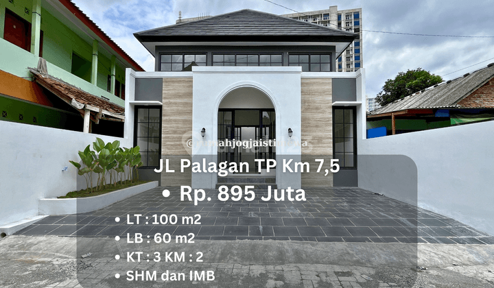 Rumah Baru di Jl Palagan Km 7 Dekat Al Azhar Dan Hotel Hyatt 1