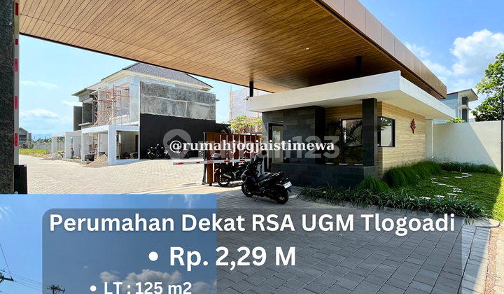 Rumah Baru Dalam Perumahan Elit Dekat RSA UGM JL Kebonagung 