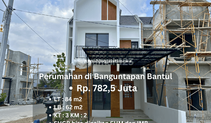 Rumah 2 Lantai Dalam Perumahan di Banguntapan Bantul 1