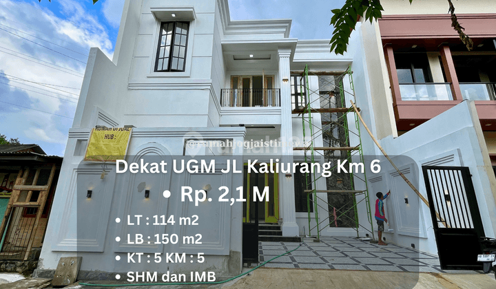 Rumah Dekat Ugm Dan Sekolah Al Azhar Plemburan Jl Kaliurang Km 6  1