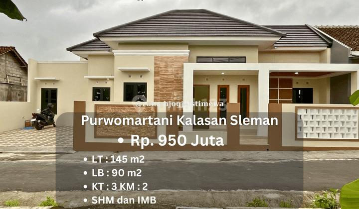 Rumah Baru Desain Modern di Purwomartani Kalasan 1