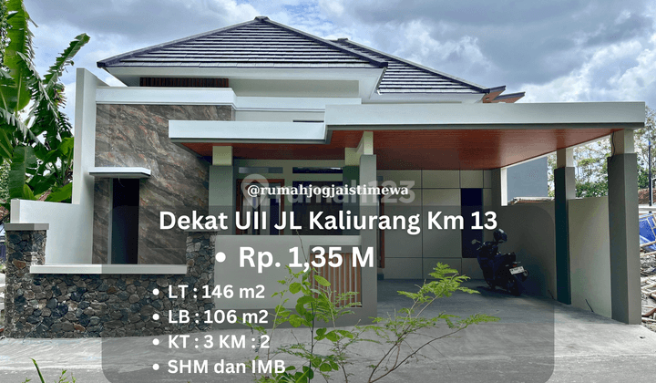 Rumah Baru Desain Modern Minimalis Dekat Uii Jl Kaliurang Km 13 1