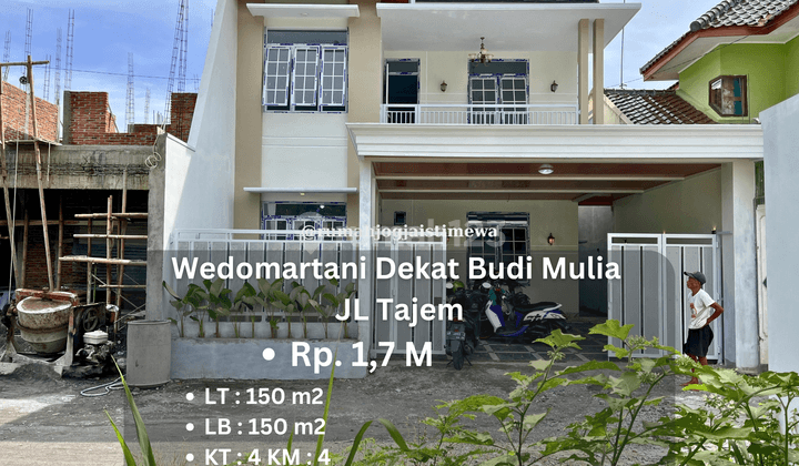 Rumah Baru di Wedomartani Dekat Budi Mulia Dan Unriyo Jl Tajem 1