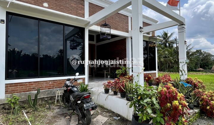 Rumah View Sawah di Pakem Halaman Luas Utara UII JL Kaliurang 