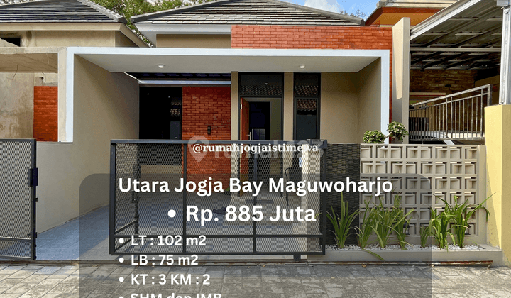 Rumah Baru di Wedomartani Utara Jogja Bay Maguwoharjo 1