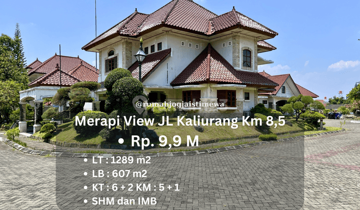 Rumah Mewah Paling Luas di Pesona Merapi Jl Kaliurang Km 8,5 1