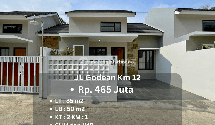 Rumah Baru Desain Modern di Sidokarto Jl Godean Km 12 1