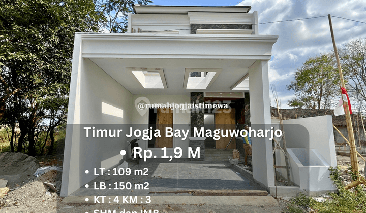 Rumah Baru di Jl Tajem Dekat Jogja Bay Maguwoharjo 1