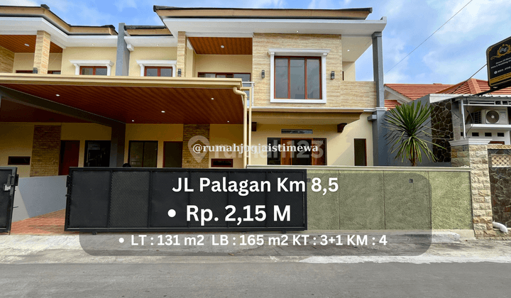 Rumah Baru di Jl Palagan Km 8 Dekat Sleman City Hall  1