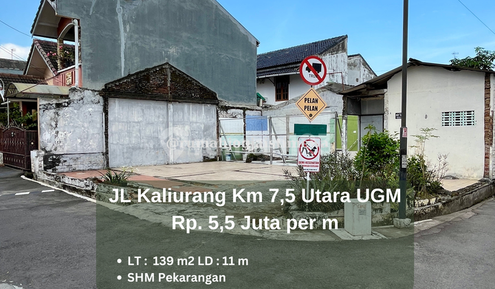 Tanah Strategis Utara UGM JL Kaliurang Km 7,5 Banteng Tanah Strategis Utara UGM JL Kaliurang Km 7,5 Banteng