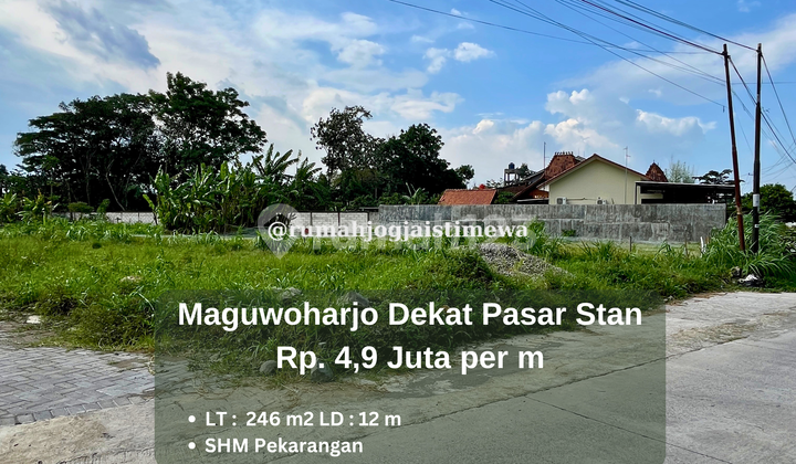 Tanah di Maguwoharjo Dekat Pasar Stan dan Jogja Bay
