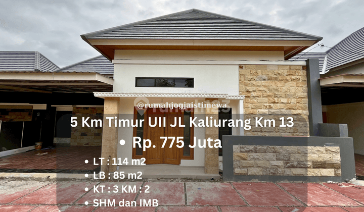 Rumah Baru di Widodomartani Timur Kampus Uii Jl Kaliurang Km 13 1