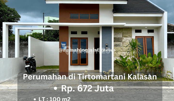 Rumah Baru Dalam Perumahan Desain Modern di Tirtomartani Kalasan 1