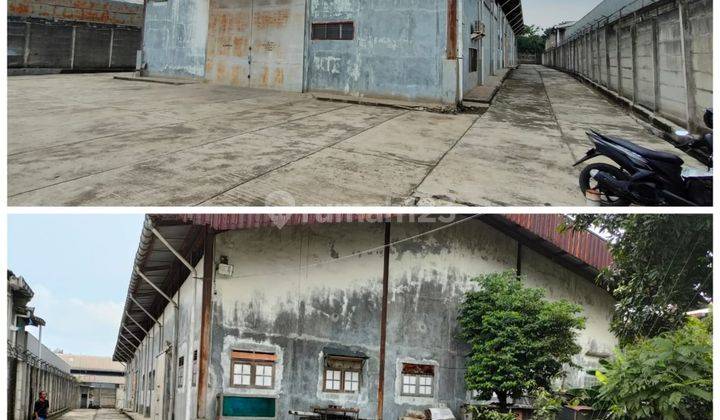 Dijual Gudang 2070 m² di Kawasan Industri Daan mogot 1