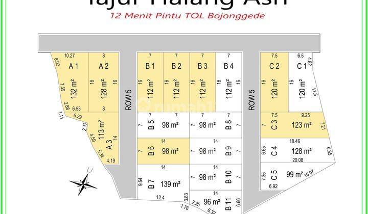 Dijual Tanah Kavling Murah, Dekat Jl. Raya Parung Bogor  2