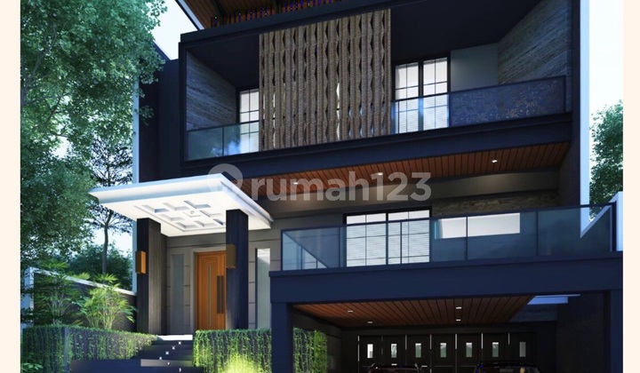 Brand New Minimalist Waterfront House in Citraland, Just a Step Away from Pakuwon Indah