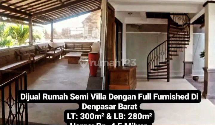 FOR SALE FULLY FURNISHED SEMI VILLA HOUSE IN GUNUNG SALAK 1