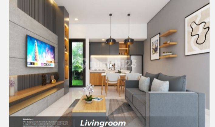 Dijual Rumah Modern Style Di Mahendradata, Denpasar  1